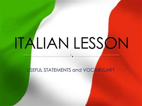 Basic Italian Lesson 的图像结果