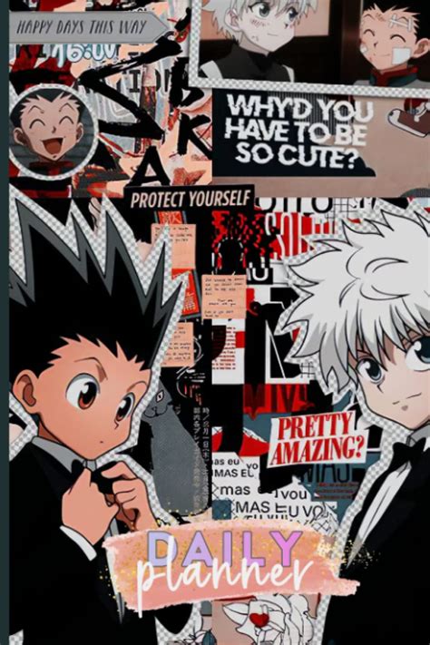 Buy Daily Planner: Zoldyck Killua Legendary Awesome Collage Aesthetic ...