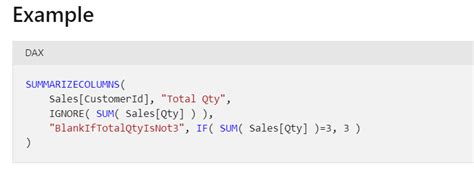 Solved: IGNORE function can only be used in the SUMMARIZEC ...