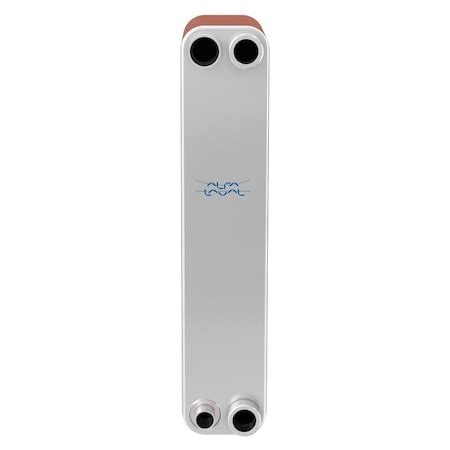 Alfa Laval Brazed Plate Heat Exchanger, AISI 316L, Stainless Steel ...