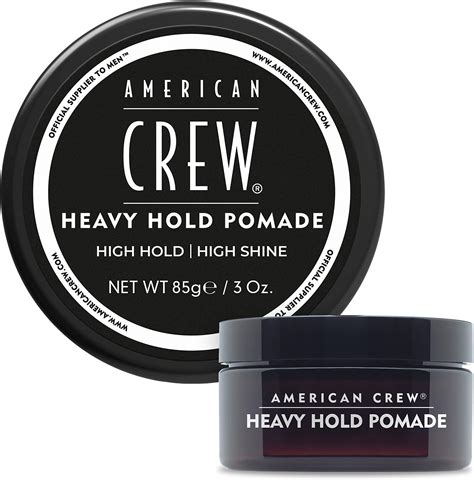 Amazon.com: American Crew Men's Hair Pomade, Like Styling Gel with ...