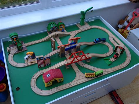 Wooden Train Tracks Ideas at Charles Galloway blog