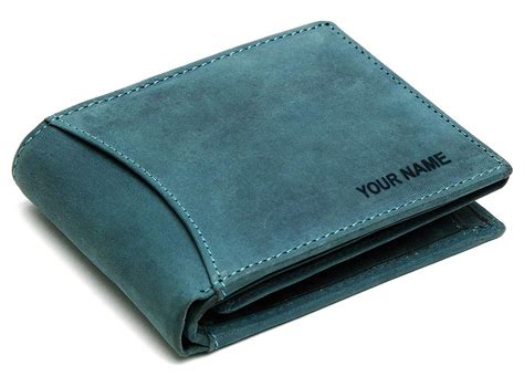 WildHorn® RFID Protected Custom Engraved Personalized High Quality Men ...