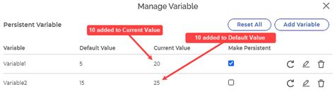 Image result for Retain Persistent Mapping Variable Values