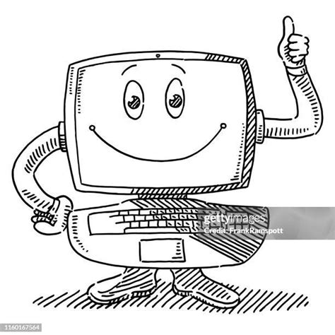 How to Draw a Cartoon Computer 的图像结果