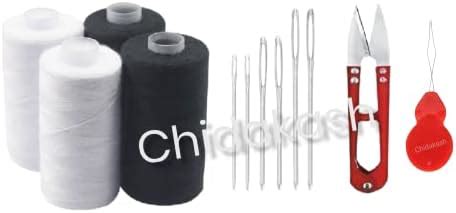 Chidakash® 800M Strong and Durable Best Sewing Threads Spool for ...