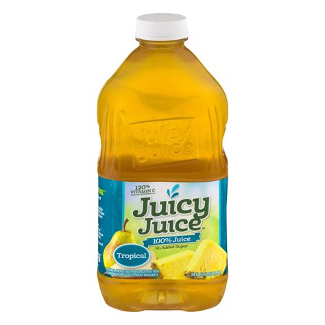Juicy Juice 100% Tropical Juice, 64 Fl. Oz. - Walmart.com - Walmart.com