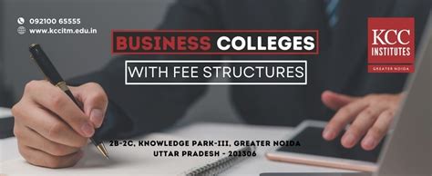 Business Colleges with Fee Structures: KCC Institute