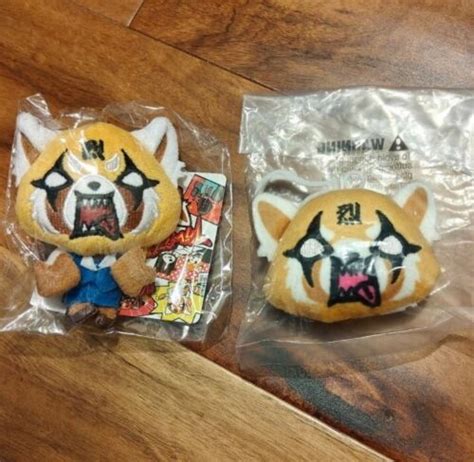 2 New Sanrio Aggretsuko Mascot Hanging Plush | Ubuy India
