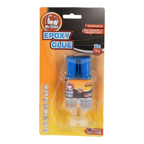 Adhesivo RESINA EPOXI Mr.Glue 2x3gr | Naval Chicolino