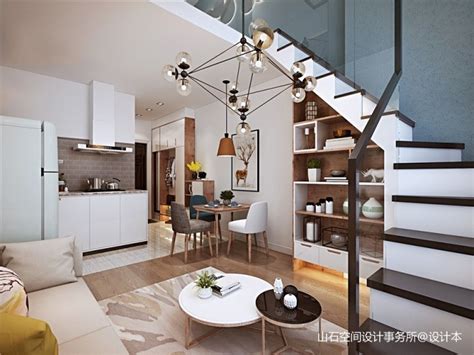 小复式公寓|空间|家装设计|小老K - 原创作品 - 站酷 (ZCOOL)