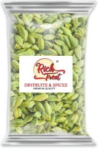Rich Treat Green Cardamom / Hari Elachi 100% Fresh and Natural Spice ...