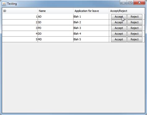 How to Set JTable Tithe 的图像结果