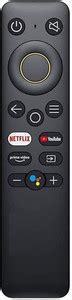 Hybite Remote Compatible For Smart 4K Android tv with Youtube Netflix ...