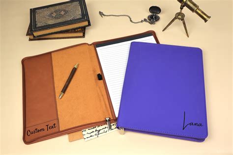 Personalized Leather Portfolio, Custom Portfolio, Leather Portfolio ...