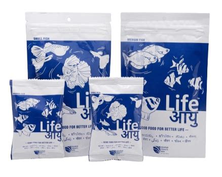 Life Aayu Neutral Fish Food 100g + Long Life Bottle FREE – Aquarium ...