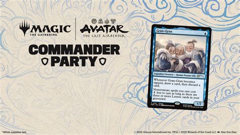 Magic: The Gathering—Avatar: The Last Airbender Commander Party, 114 W ...