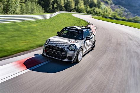 Line-up for the 24-hour race: Samantha Tan makes her debut in the MINI John Cooper Works at the ...