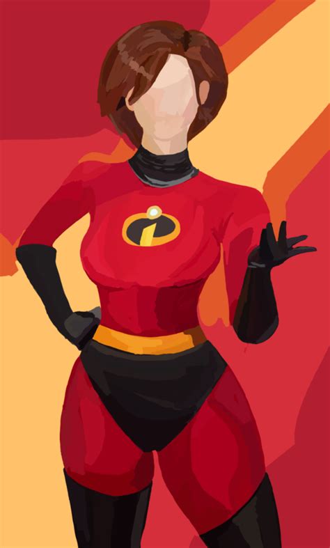 Mrs. Incredible (aka Elastigirl) by whimsicalcookie on DeviantArt