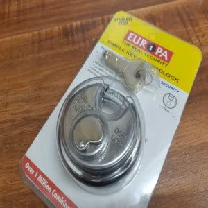 Europa Stainless Steel Chrome Window Lock Price in India - Buy Europa ...