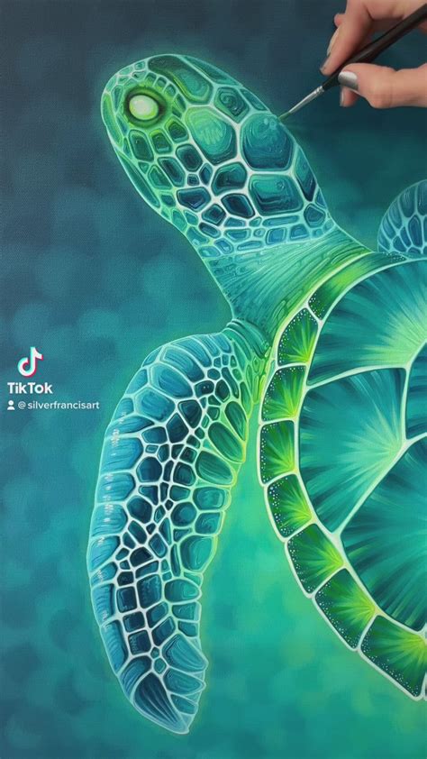 Pin by Dulcinéia coelho on TARTARUGA PINTADA | Sea turtle art, Turtle ...