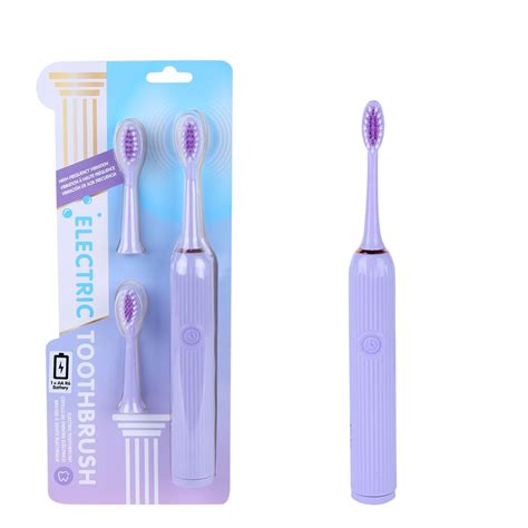 MINISO Electric Toothbrush AA R6 Battery Powered Roman Pillar Design ...