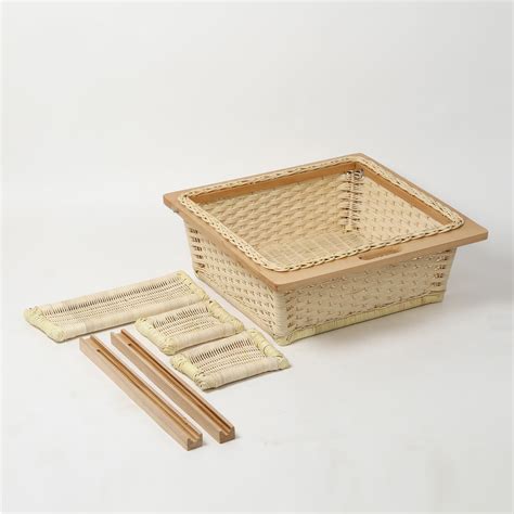 Wicker Modular Kitchen Basket | Pull-Out Basket Double Partitions ...