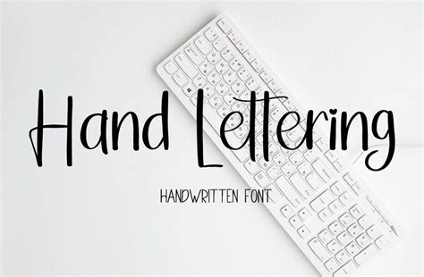 Hand Lettering - So Fontsy
