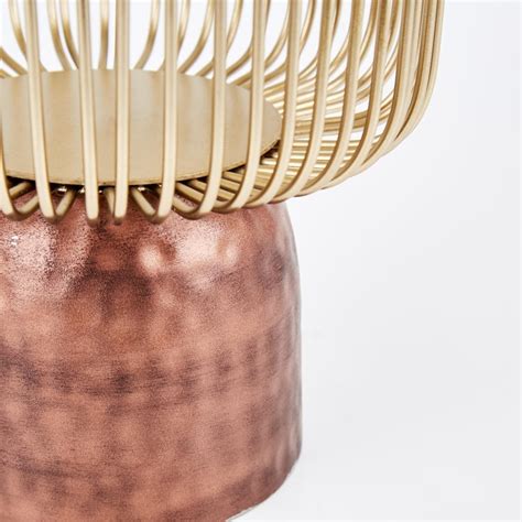 Buy Mystique Filo Metal Hurricane Candle Holder from Home Centre at ...