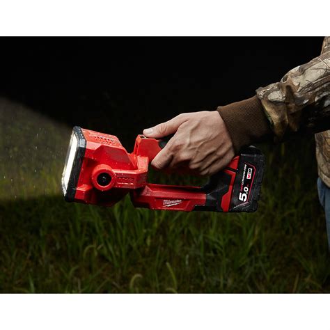 Milwaukee 18V Adjustable Head LED Torch 'Skin' - M18SLED-0