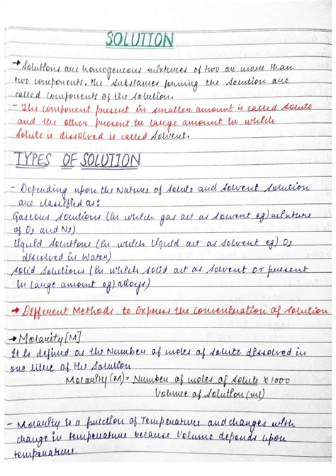 Image result for Different Types of Solution Class 9