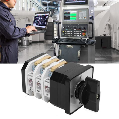 Buy Switch, 220V‑380V 16A 4 Positions Changeover Switch, LW12D‑16YH3/3 ...