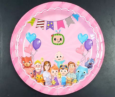 COCOMELON TABLE COVER Birthday Party Decoration India | Ubuy