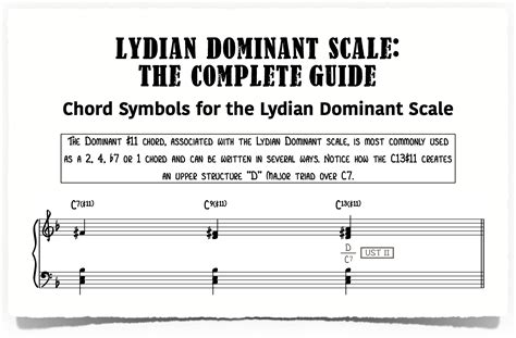 Lydian Dominant Scale - The Complete Guide - Piano With Jonny