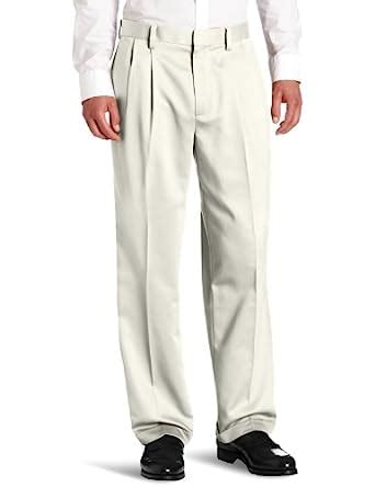 Buy Dockers Men's Never-Iron Essential Relaxed Fit Pleated Cuffed Pant ...
