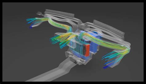 Surface Plots Flow Simulation SolidWorks 的图像结果
