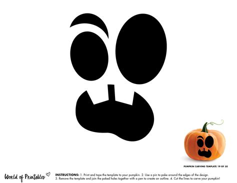 50 Easy Pumpkin Carving Stencils + The Ultimate Guide To Pumpkin ...