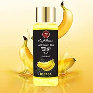 Way Of Pleasure Lubricant Massage & Play 2 in 1 Banana Flavour 50ml For ...