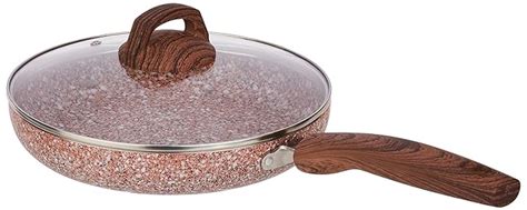 Buy amazon basics Granite Finish Non Stick Induction Base Fry Pan 24cm ...