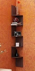 Wooden Twist Rafuf Wooden Intersecting Wall Shelves (Set of 8 ...