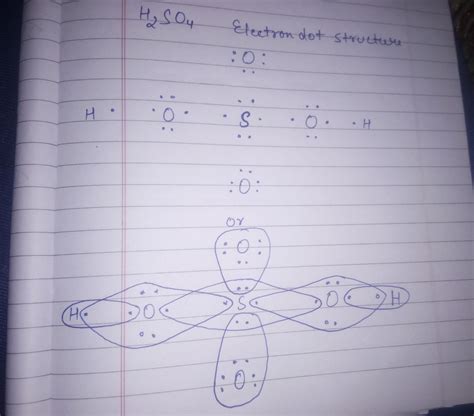 Lewis Dot Structure For H2so4