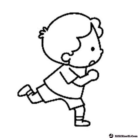 跑简笔画 的图像结果