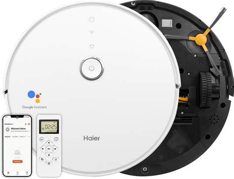 Haier TH27U1 Robotic Floor Cleaner (WiFi Connectivity, Google Assistant ...