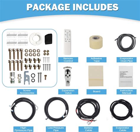 Treeligo 12V Air Conditioner 9000BTU, Mini Split 12 Volt Air India | Ubuy