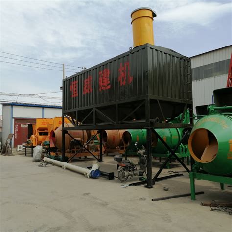 80吨圆形卧式水泥仓-郑州市恒威建筑机械制造有限公司