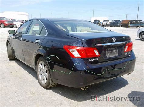 Report JTHBJ46G392310872 LEXUS ES350 2009 BLACK GAS - price and damage history