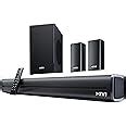 Mivi Fort Hip-Hop 4000 400 Watts Cinematic Home Theatre, 5.1 Channel ...