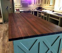 Image result for Stain IKEA Butcher Block Countertops
