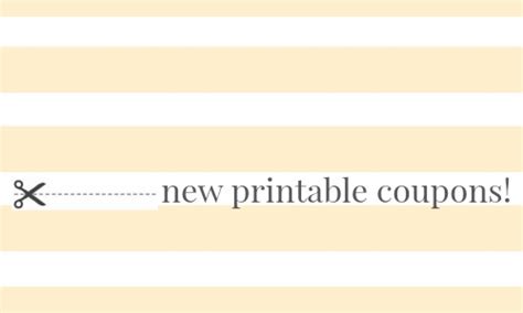 Over 140 New October Printable Coupons :: Southern Savers