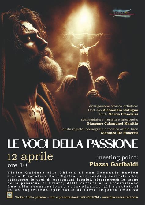 Le voci della PASSIONE - un percorso tra arte e fede, Reale Convento di ...